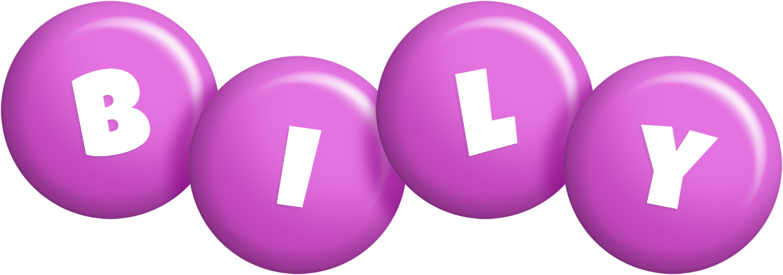 Bily candy-purple logo