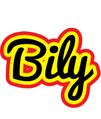 Bily flaming logo