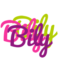 Bily flowers logo