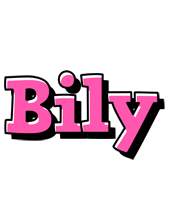 Bily girlish logo