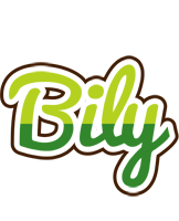 Bily golfing logo