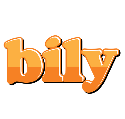 Bily orange logo