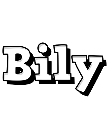 Bily snowing logo