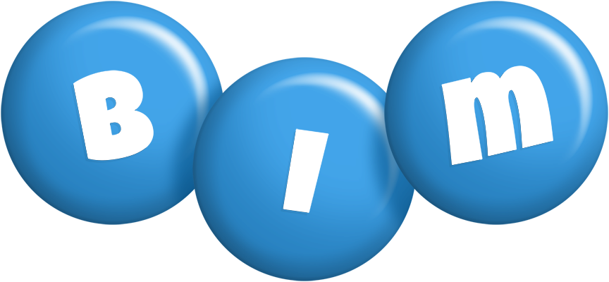 Bim candy-blue logo