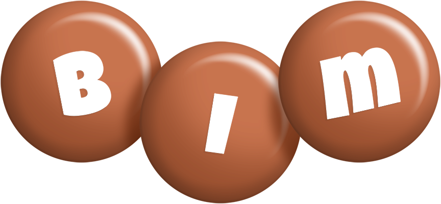 Bim candy-brown logo