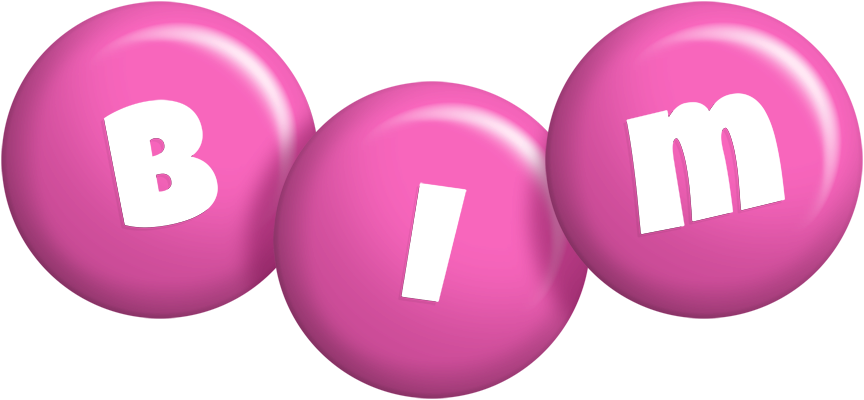 Bim candy-pink logo