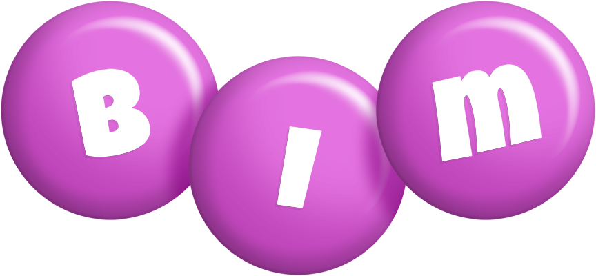 Bim candy-purple logo