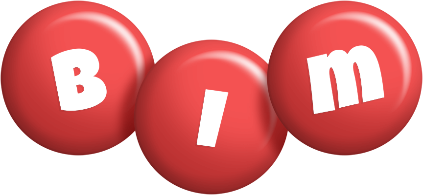 Bim candy-red logo