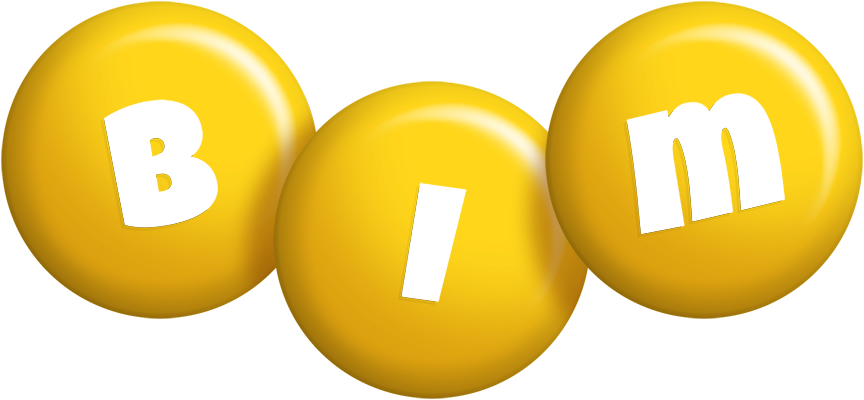 Bim candy-yellow logo