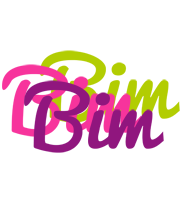 Bim flowers logo