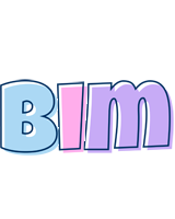 Bim pastel logo