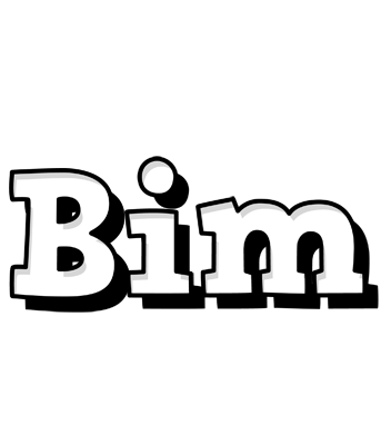 Bim snowing logo