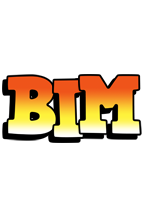 Bim sunset logo