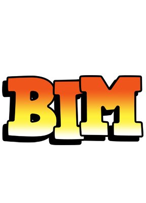 Bim sunset logo