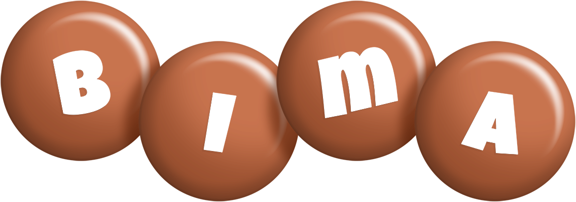Bima candy-brown logo
