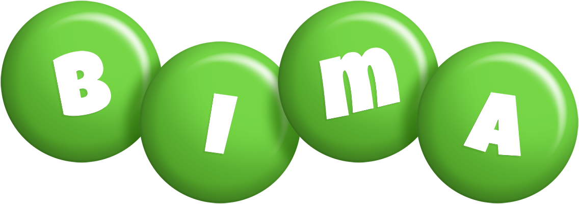 Bima candy-green logo