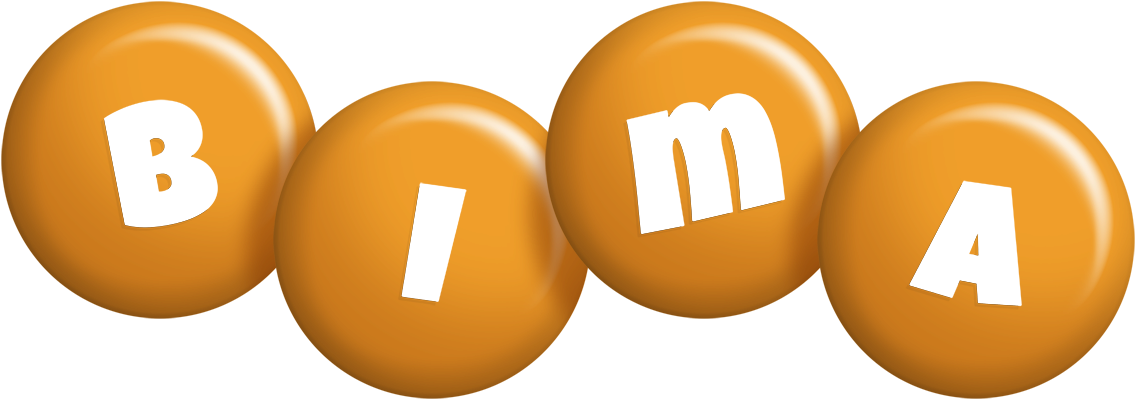 Bima candy-orange logo