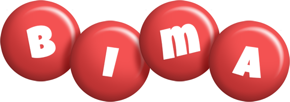 Bima candy-red logo