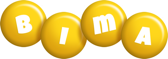 Bima candy-yellow logo