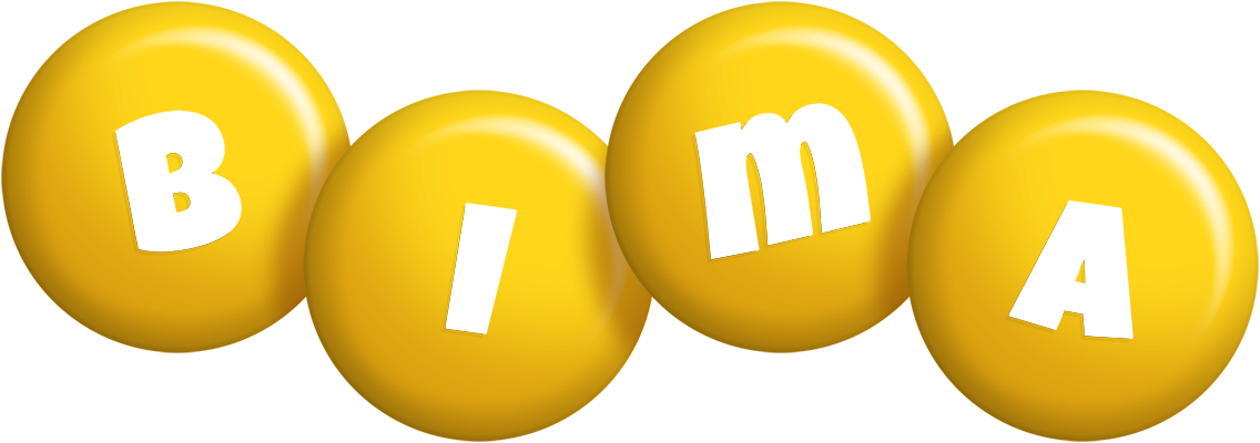 Bima candy-yellow logo