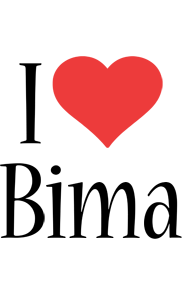 Bima i-love logo