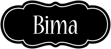 Bima welcome logo