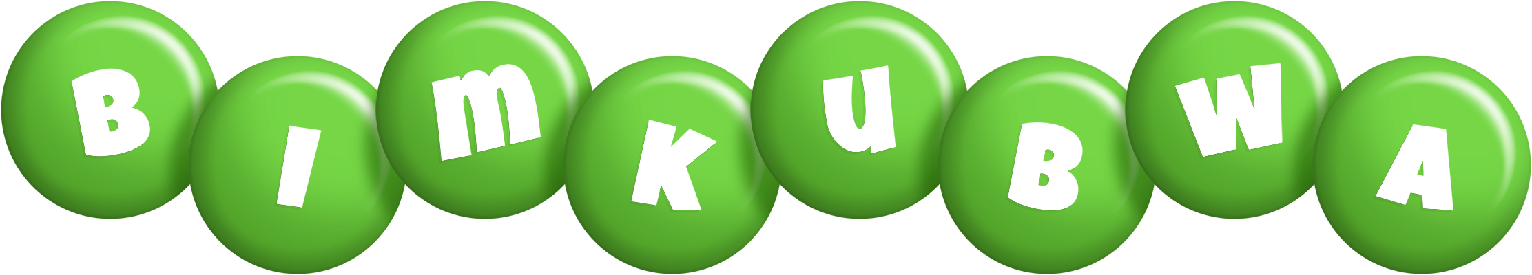 Bimkubwa candy-green logo