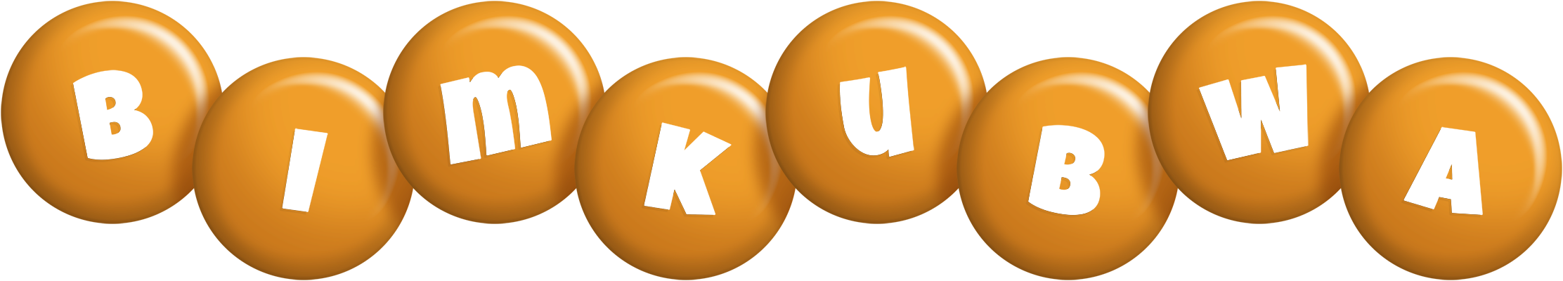 Bimkubwa candy-orange logo