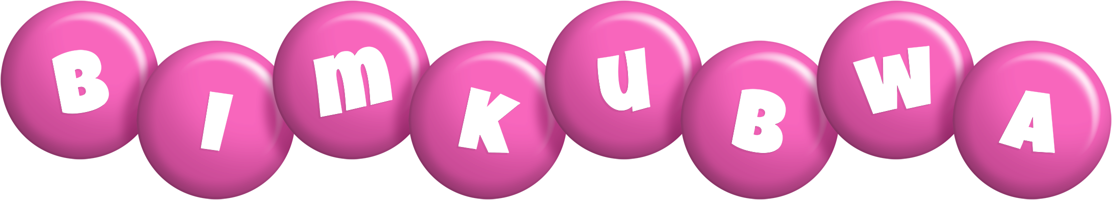 Bimkubwa candy-pink logo