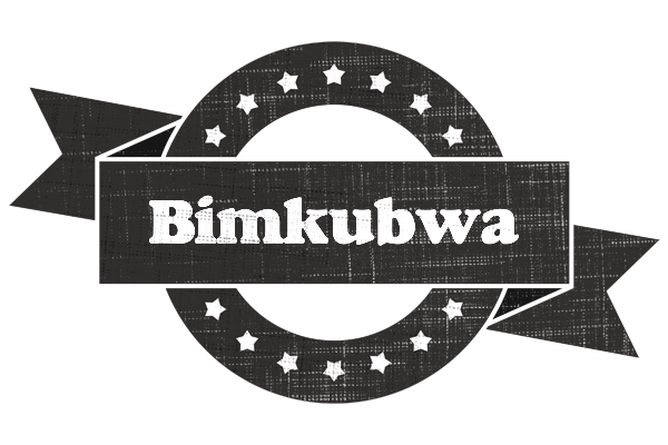Bimkubwa grunge logo