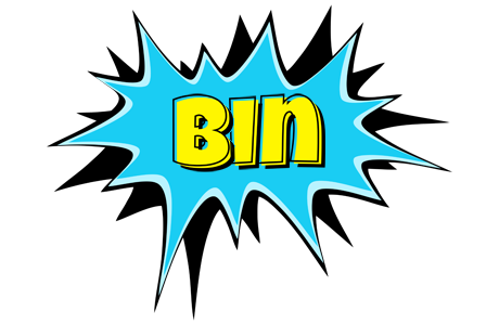 Bin amazing logo