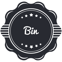 Bin badge logo