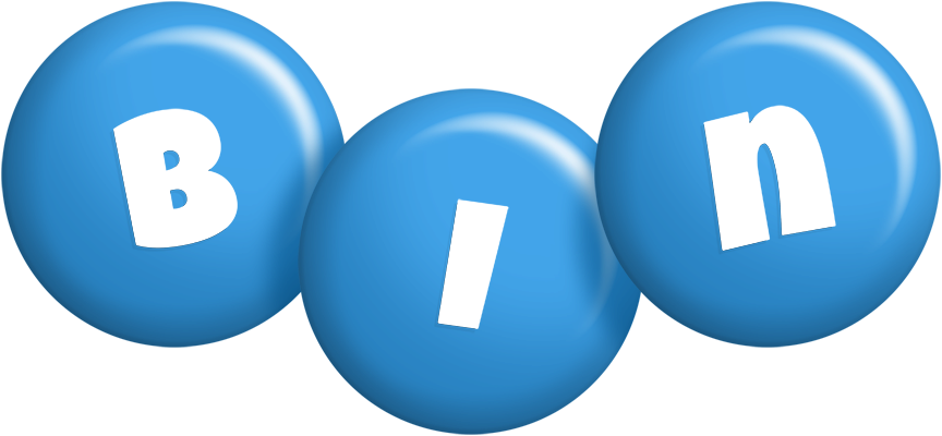 Bin candy-blue logo