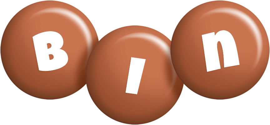 Bin candy-brown logo