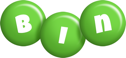 Bin candy-green logo