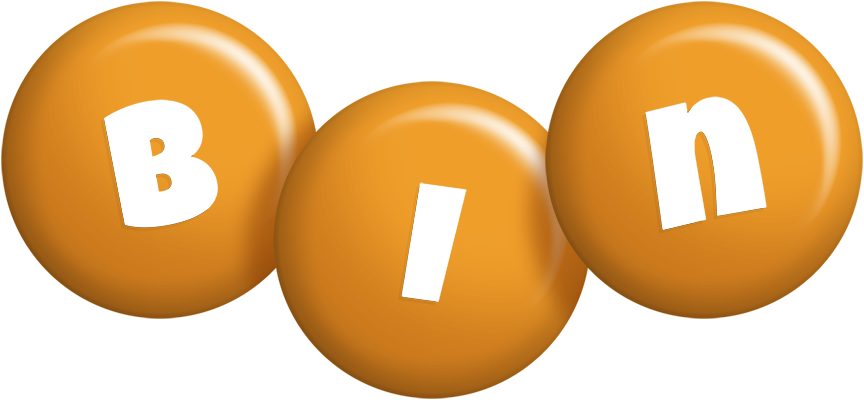 Bin candy-orange logo