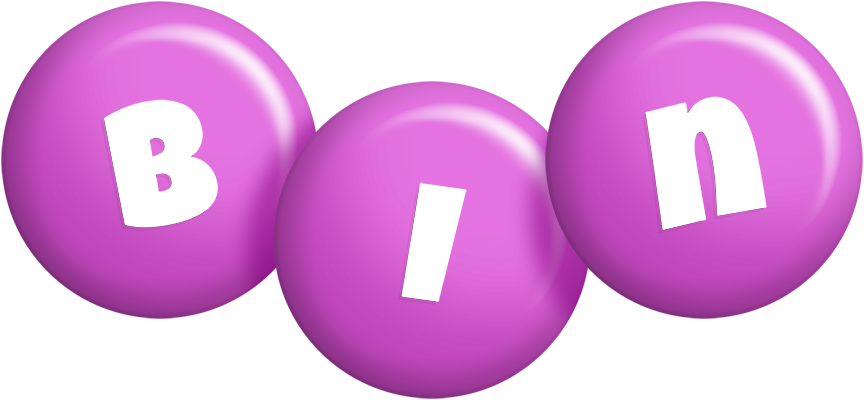 Bin candy-purple logo