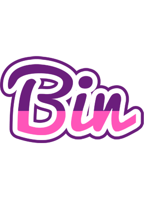 Bin cheerful logo