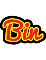 Bin fireman logo