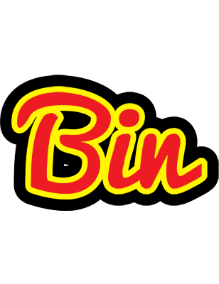Bin fireman logo