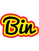 Bin flaming logo