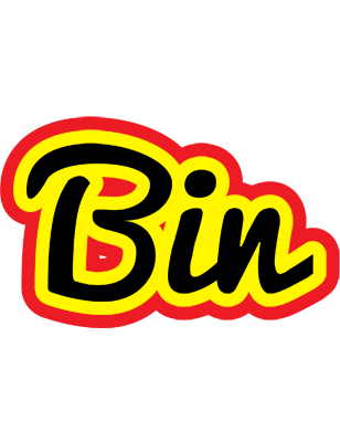 Bin flaming logo