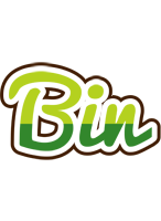 Bin golfing logo