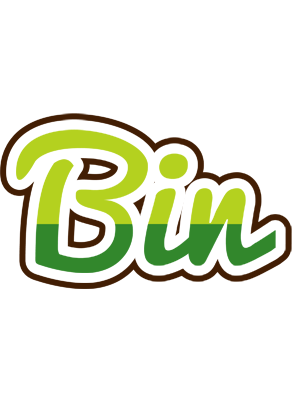 Bin golfing logo