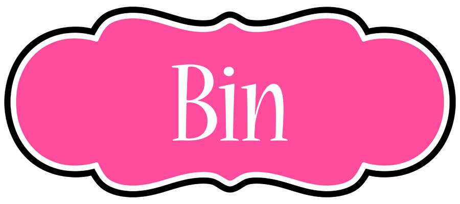 Bin invitation logo