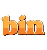 Bin orange logo