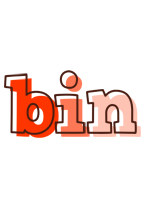 Bin paint logo