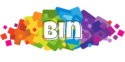 Bin pixels logo