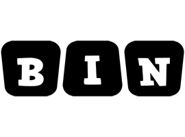 Bin racing logo