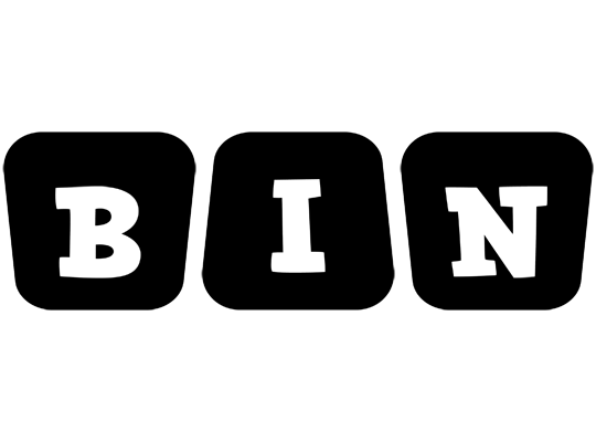 Bin racing logo
